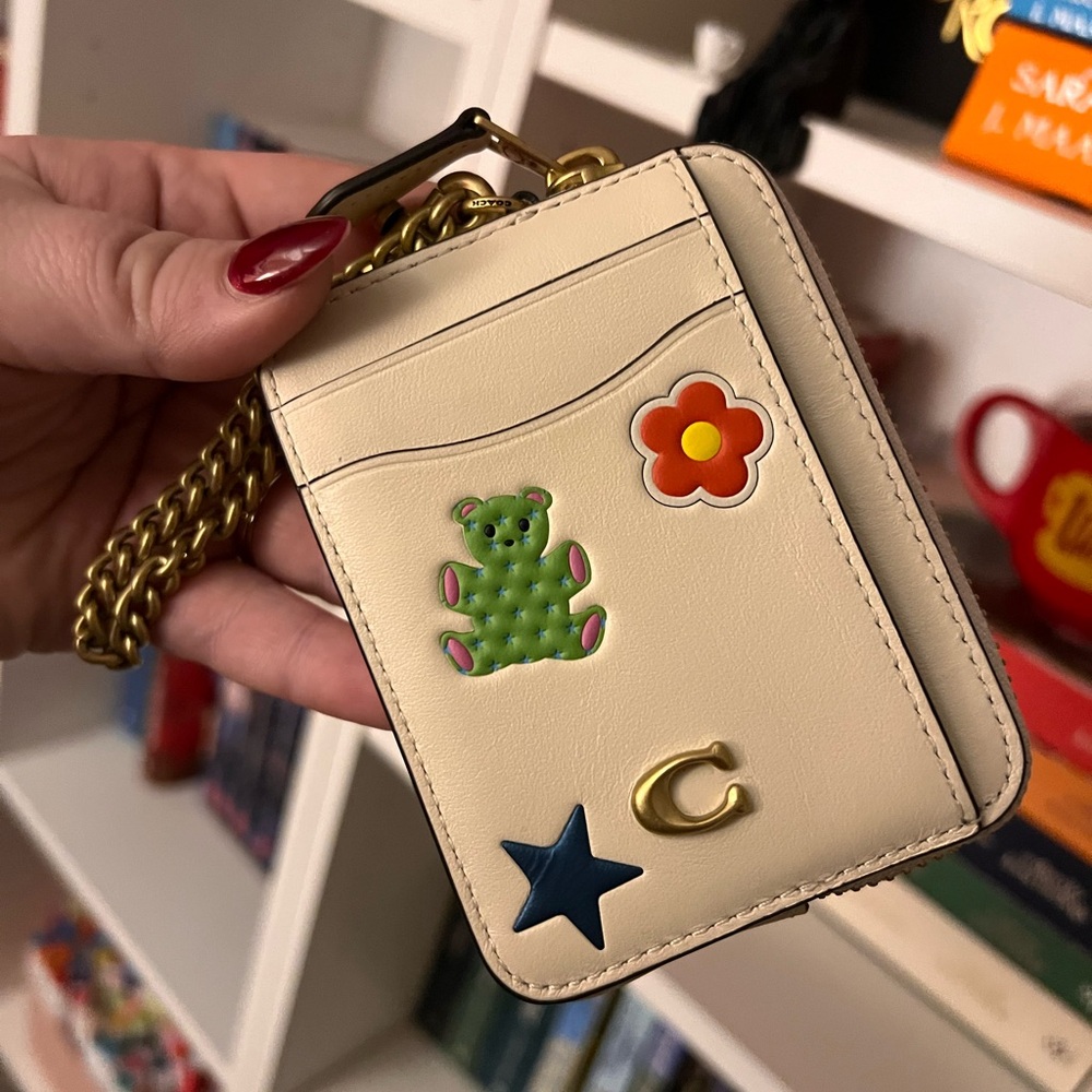 Coach sticker cardholder